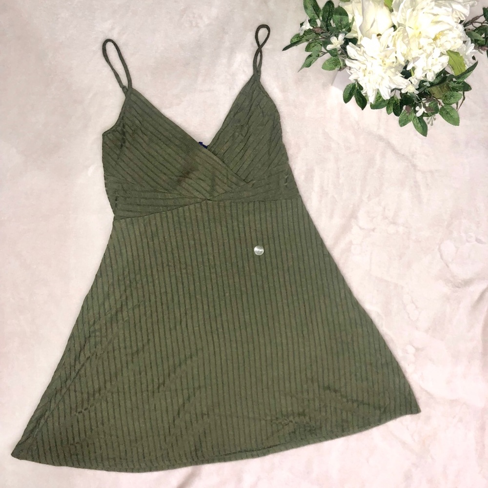 Aeropostal army green dress